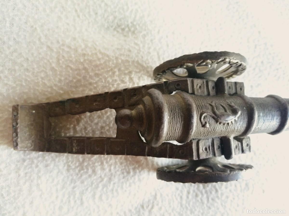 Antig&uuml;edades: FIGURA DE CA&Ntilde;&Oacute;N EN BRONCE - Foto 14