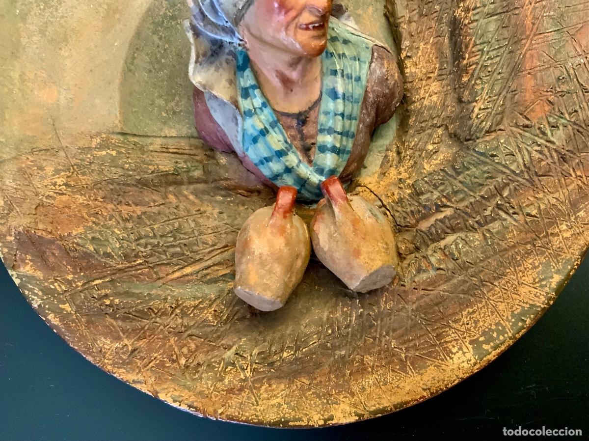 Antig&uuml;edades: PLATO TERRACOTA FRANC&Eacute;S DE CAR&Aacute;CTER (s.XIX) - Foto 7