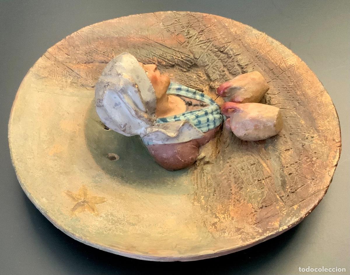 Antig&uuml;edades: PLATO TERRACOTA FRANC&Eacute;S DE CAR&Aacute;CTER (s.XIX) - Foto 11