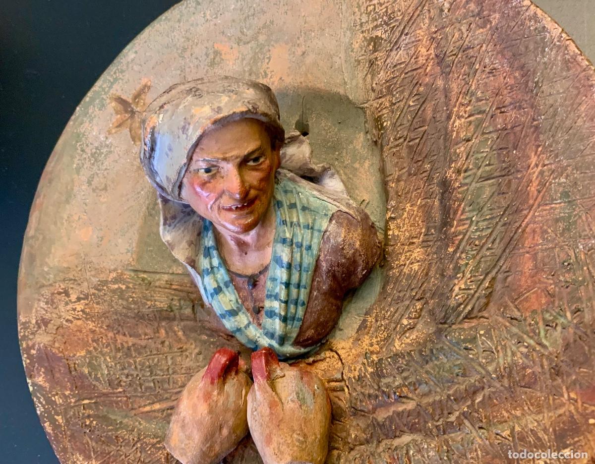 Antig&uuml;edades: PLATO TERRACOTA FRANC&Eacute;S DE CAR&Aacute;CTER (s.XIX) - Foto 13