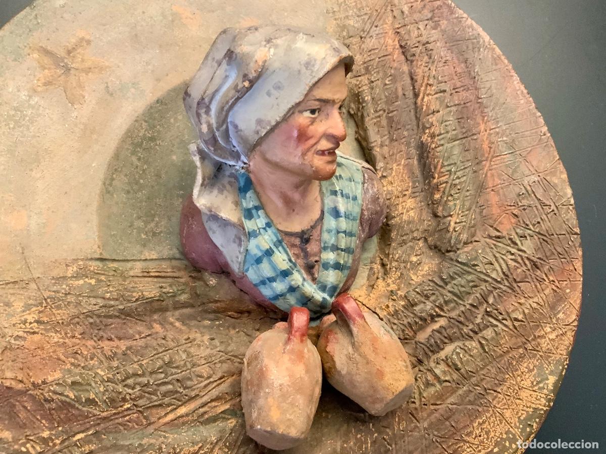 Antig&uuml;edades: PLATO TERRACOTA FRANC&Eacute;S DE CAR&Aacute;CTER (s.XIX) - Foto 14