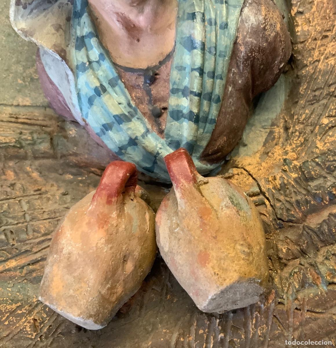Antig&uuml;edades: PLATO TERRACOTA FRANC&Eacute;S DE CAR&Aacute;CTER (s.XIX) - Foto 15