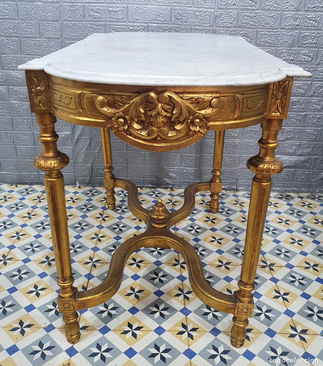 Antig&uuml;edades: Mesa consola estilo Luis XVI - Foto 4