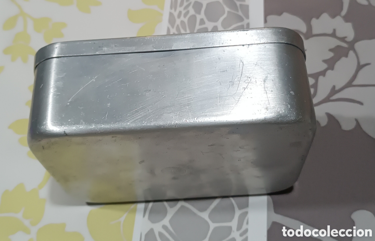 Antig&uuml;edades: FIAMBRERA aluminio rectangular. Marca HIZA. - Foto 2