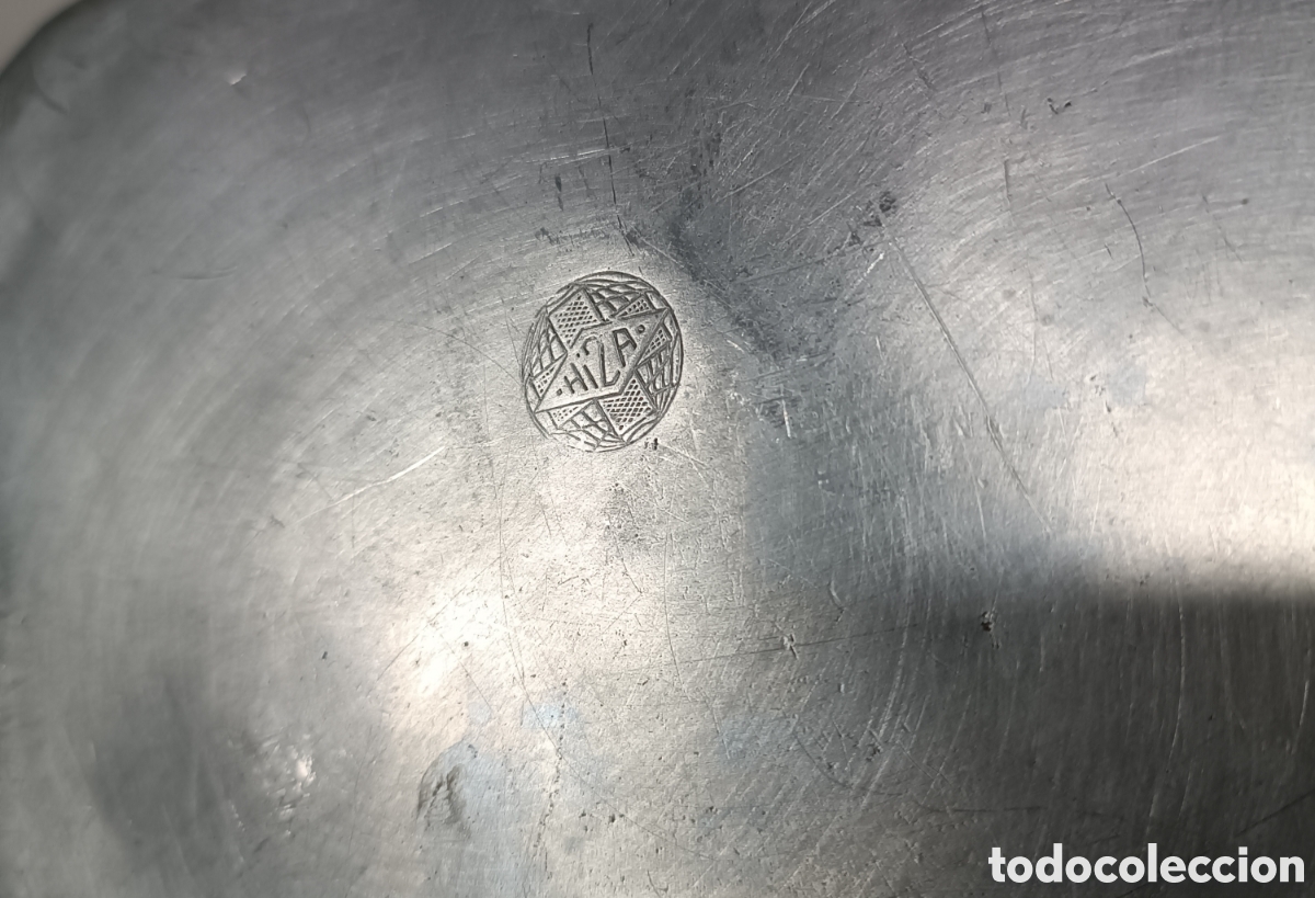 Antig&uuml;edades: FIAMBRERA aluminio rectangular. Marca HIZA. - Foto 4