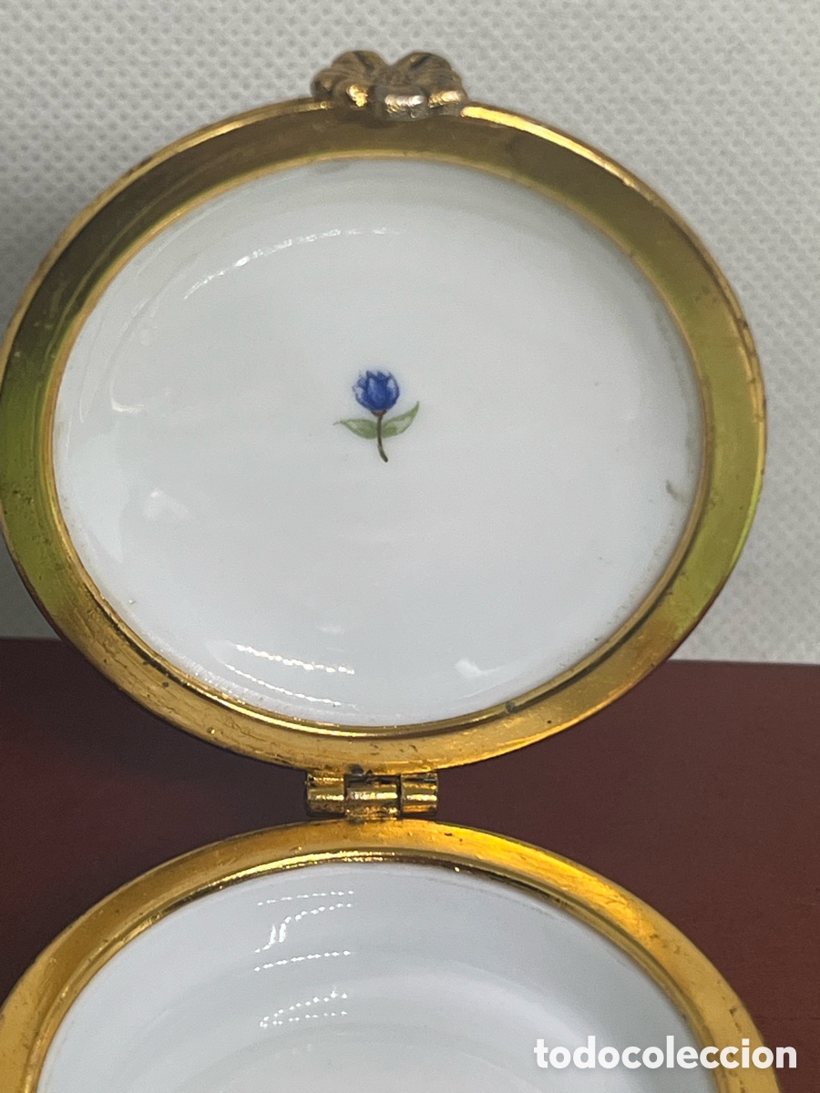 Antig&uuml;edades: CAJA PORCELANA SELLADA - Foto 3