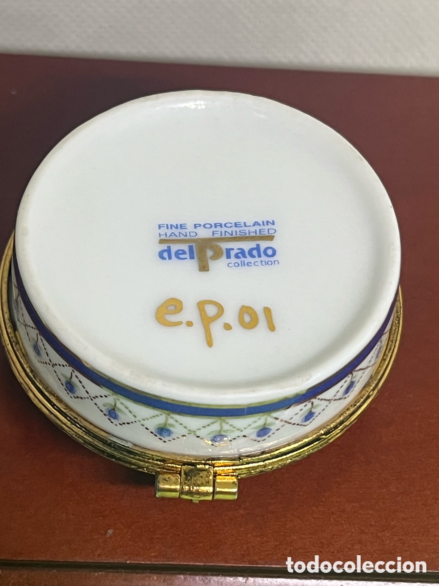 Antig&uuml;edades: CAJA PORCELANA SELLADA - Foto 4