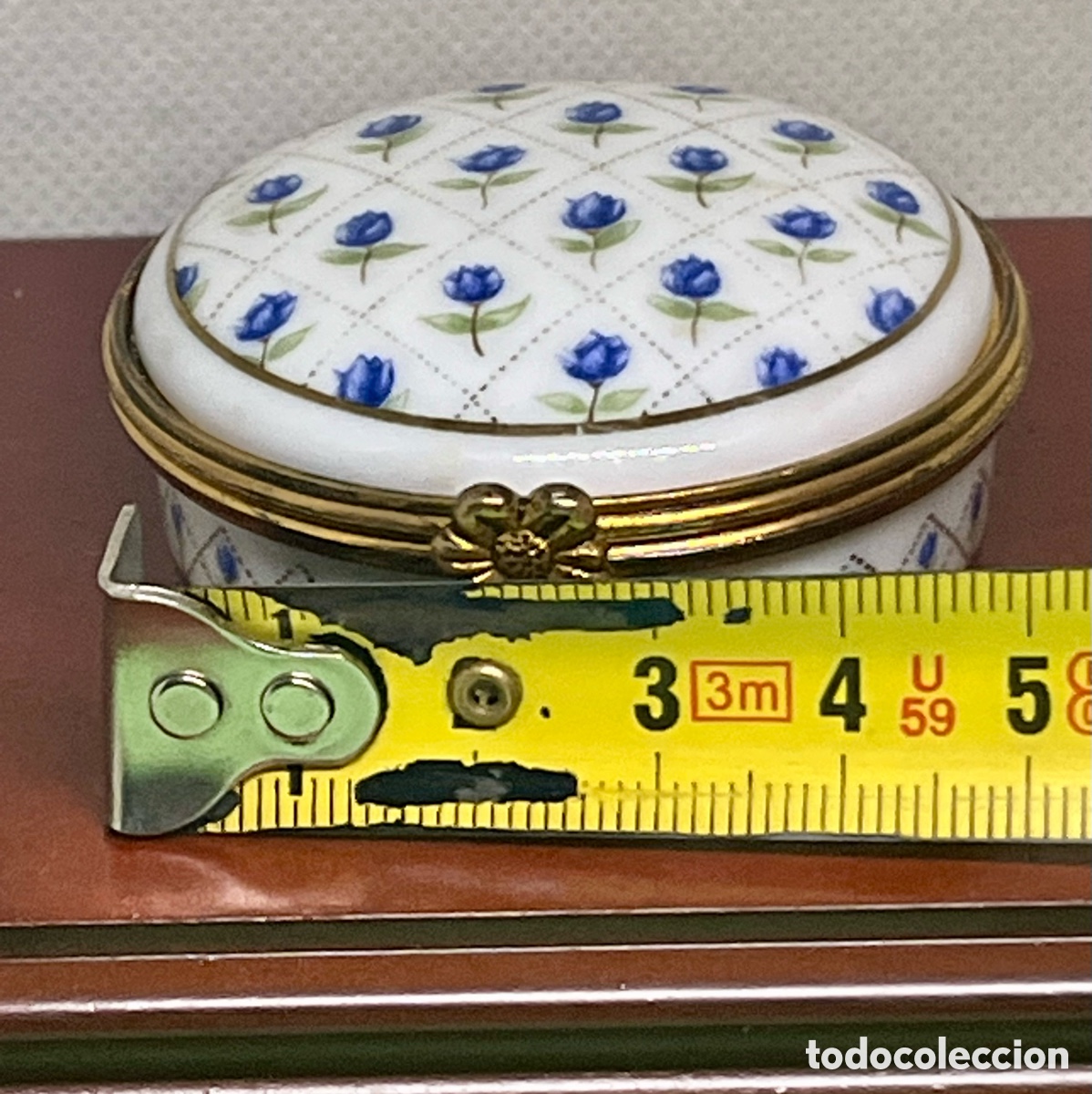 Antig&uuml;edades: CAJA PORCELANA SELLADA - Foto 5