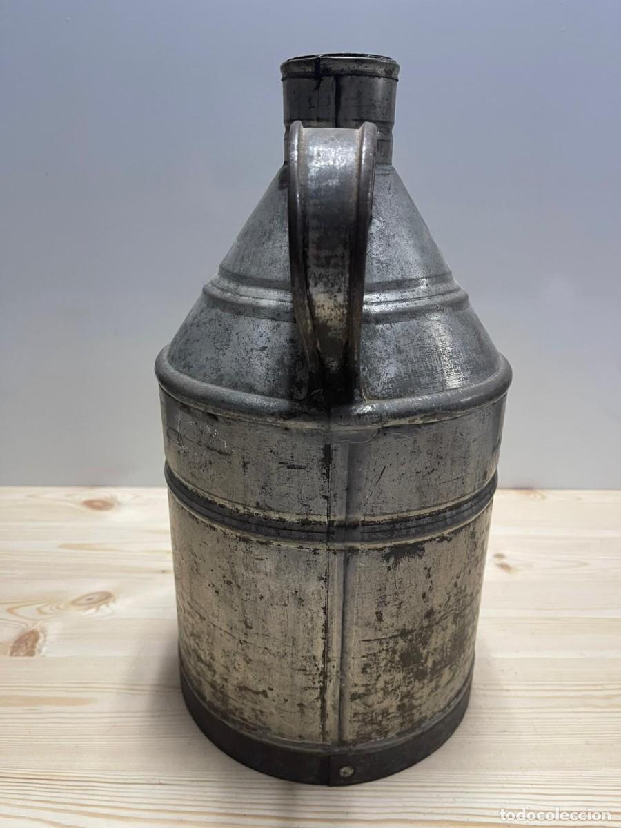 Antig&uuml;edades: CANTARO ANTIGUO DE HOJALATA. - Foto 3