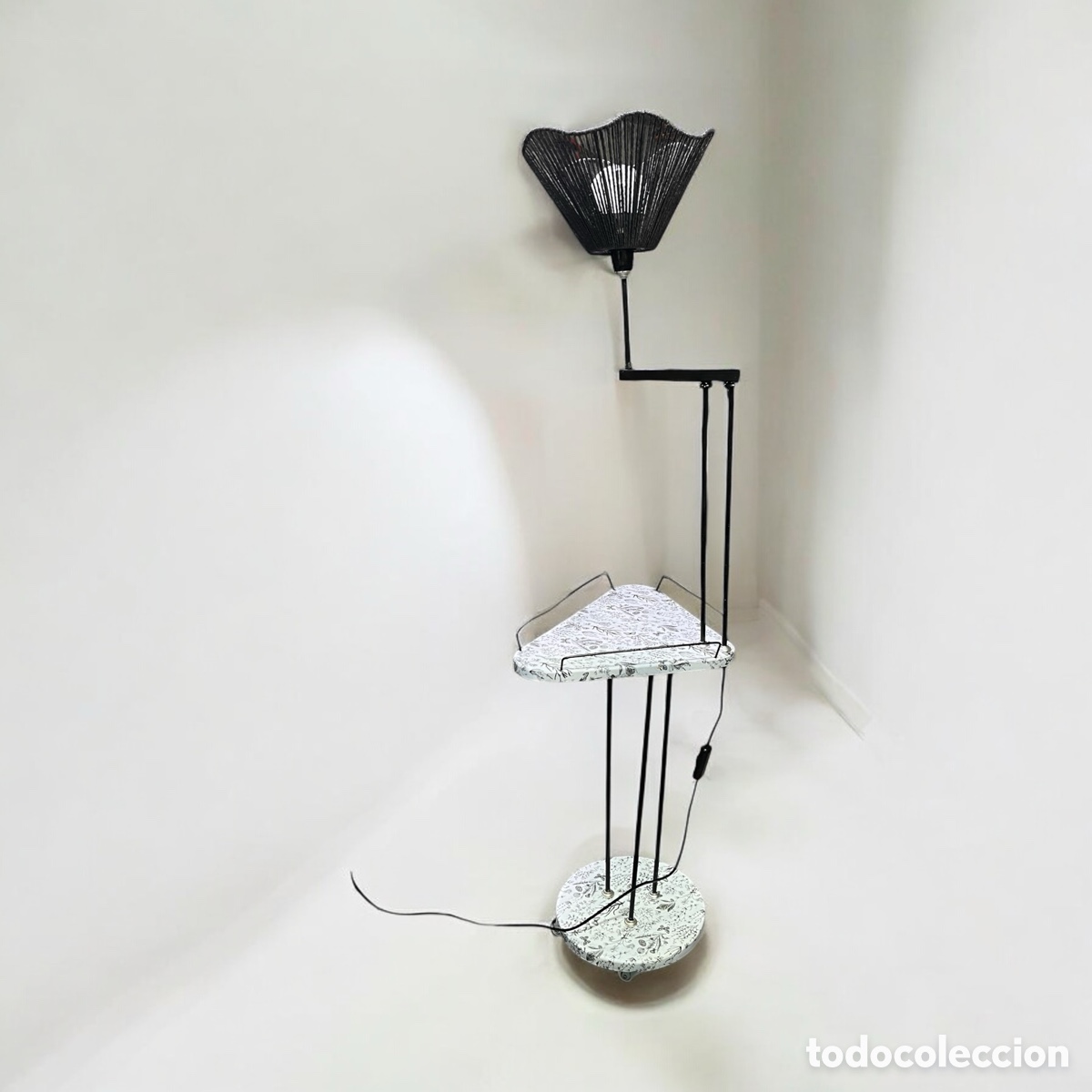 Antig&uuml;edades: L&aacute;mpara telefonea a&ntilde;os 70 - Foto 4