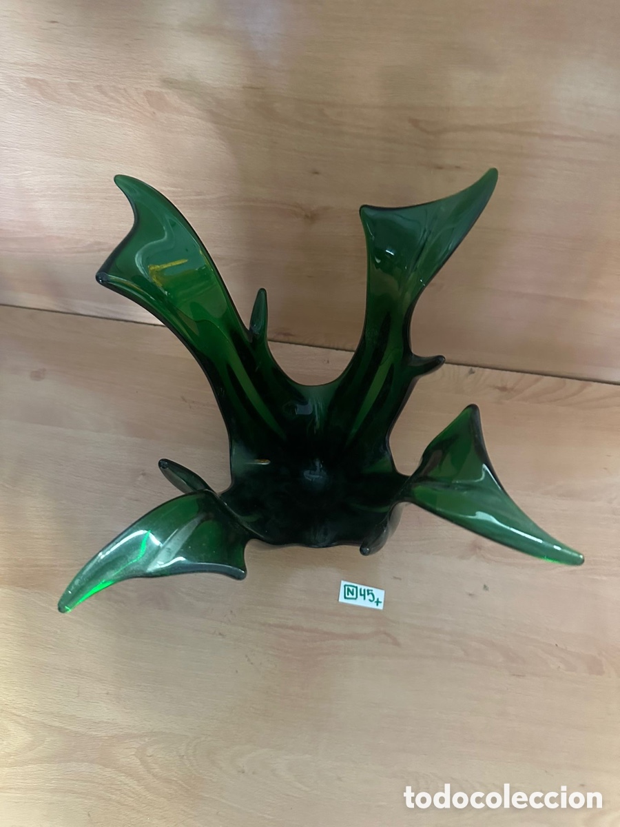 Antig&uuml;edades: Centro De Mesa, de Murano Verde - Foto 3