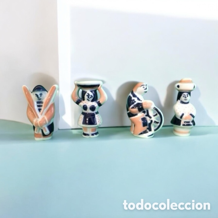 Antig&uuml;edades: Colecci&oacute;n de figuritas de Sargadelos &ldquo;Oficios&rdquo; - Foto 1