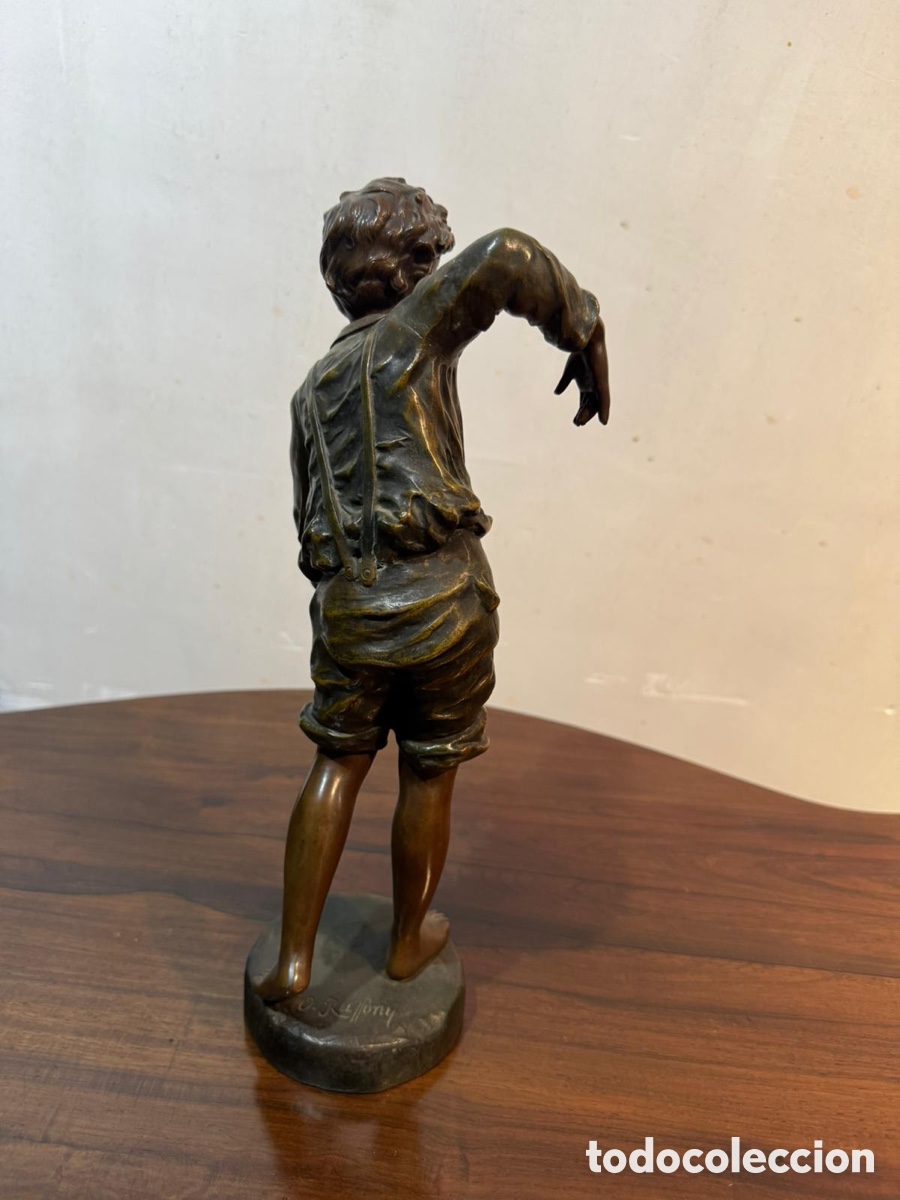Antig&uuml;edades: Bronce O.Ruffony SXVIIII - Foto 2