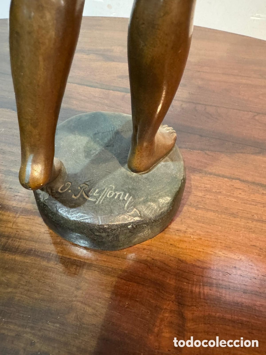 Antig&uuml;edades: Bronce O.Ruffony SXVIIII - Foto 3