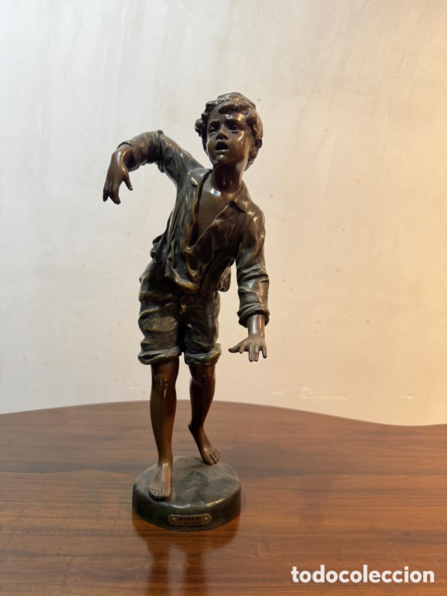 Antig&uuml;edades: Bronce O.Ruffony SXVIIII - Foto 1