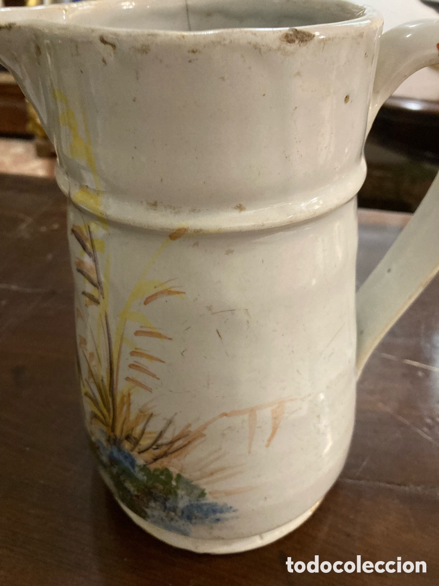 Antig&uuml;edades: Jarra Cer&aacute;mica Manises - Foto 3