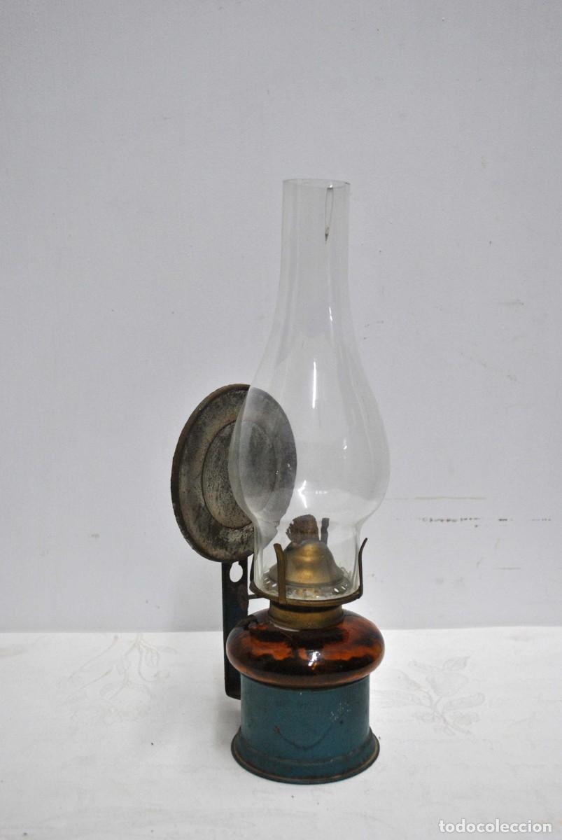 Antig&uuml;edades: QUINQU&Eacute; ANTIGUO O L&Aacute;MPARA DE ACEITE - Foto 1