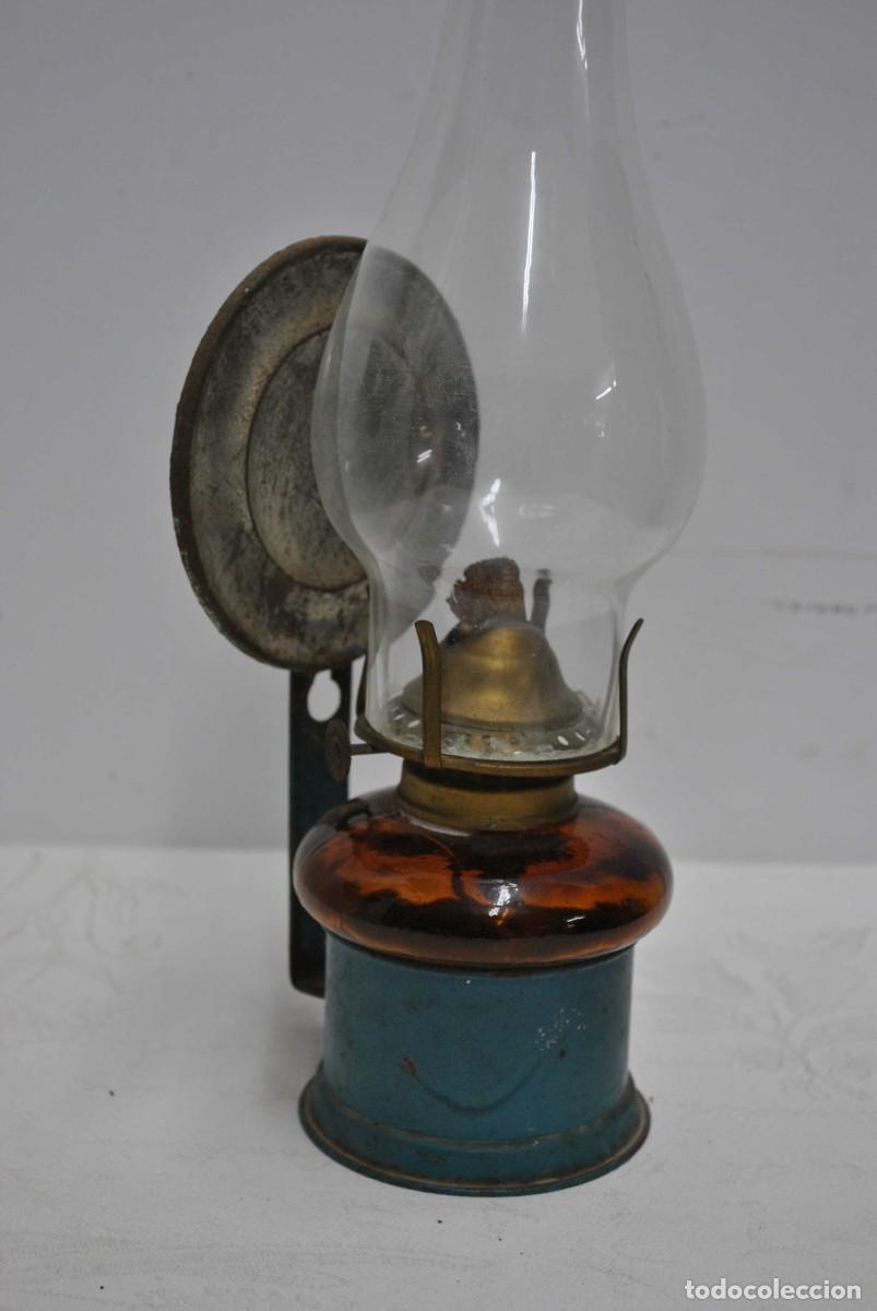 Antig&uuml;edades: QUINQU&Eacute; ANTIGUO O L&Aacute;MPARA DE ACEITE - Foto 3