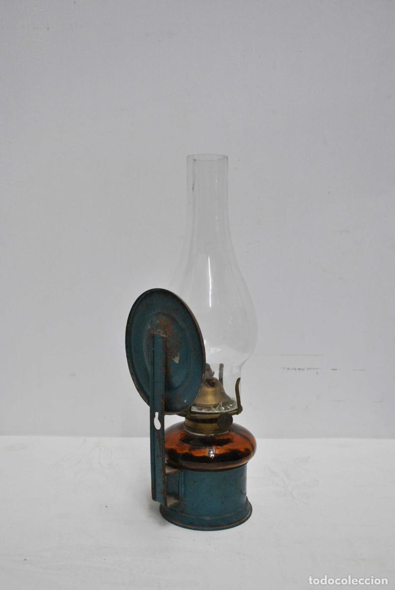 Antig&uuml;edades: QUINQU&Eacute; ANTIGUO O L&Aacute;MPARA DE ACEITE - Foto 4