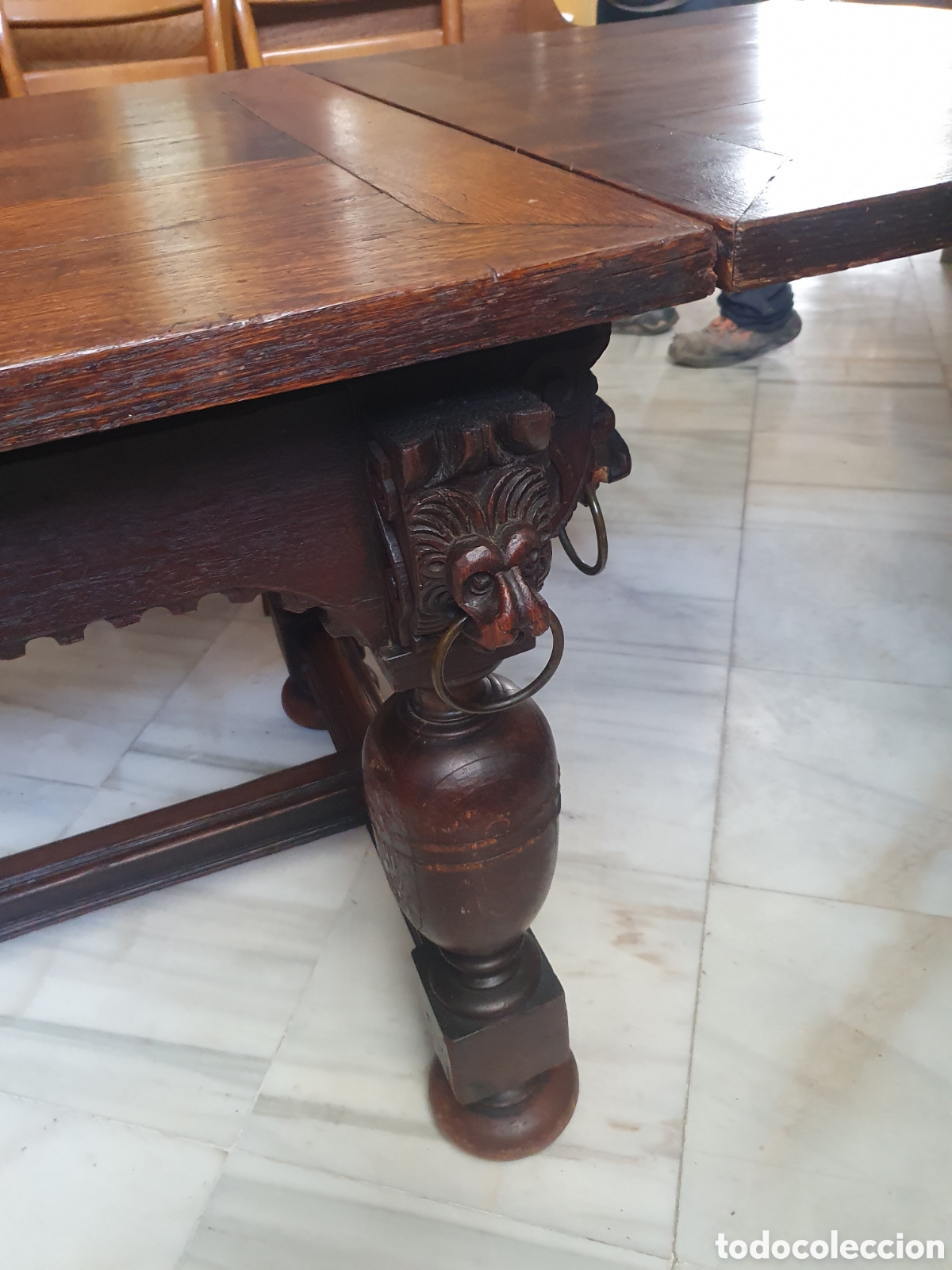 Antig&uuml;edades: Mesa del finales del 18 - Foto 5