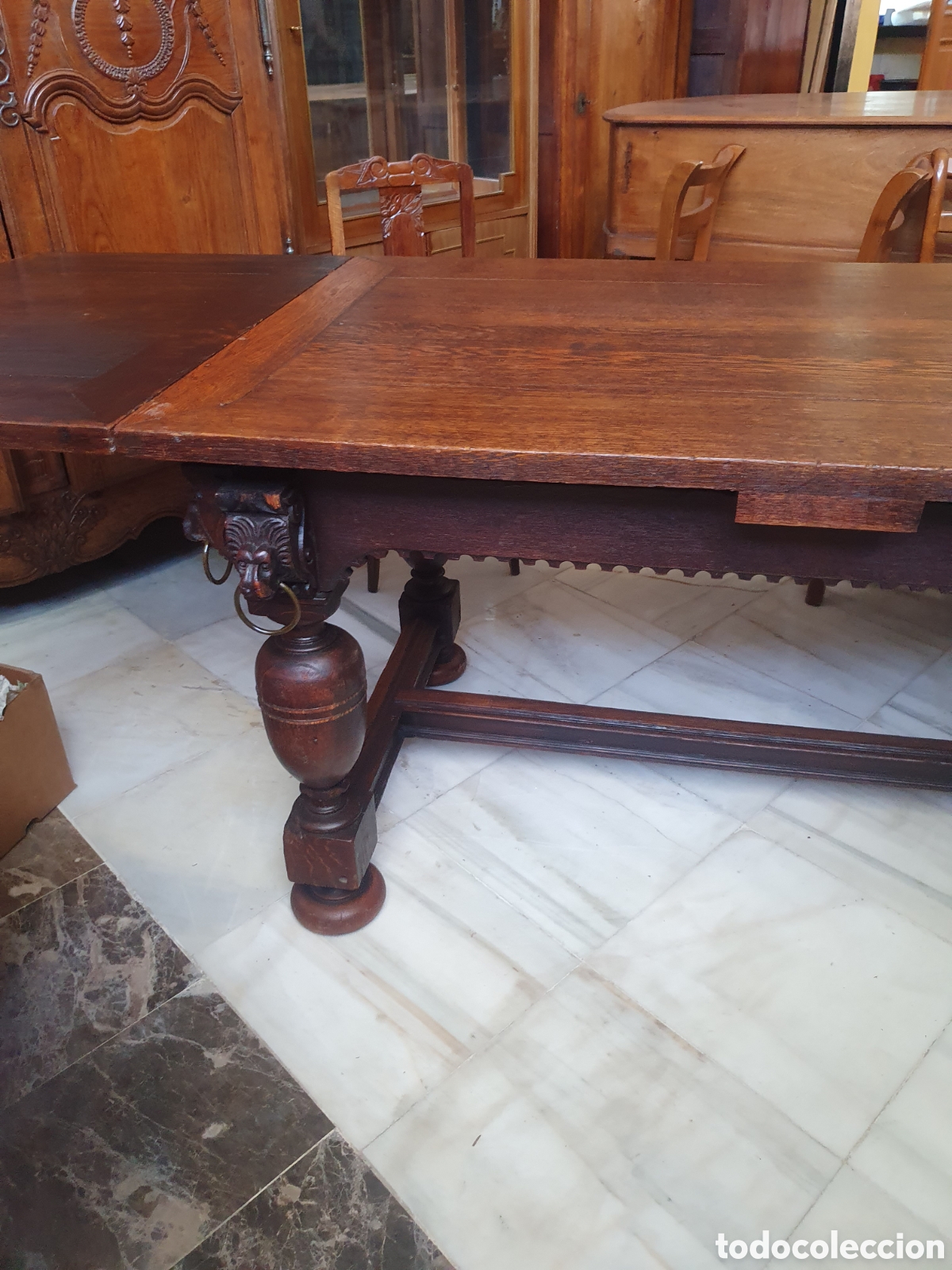 Antig&uuml;edades: Mesa del finales del 18 - Foto 6