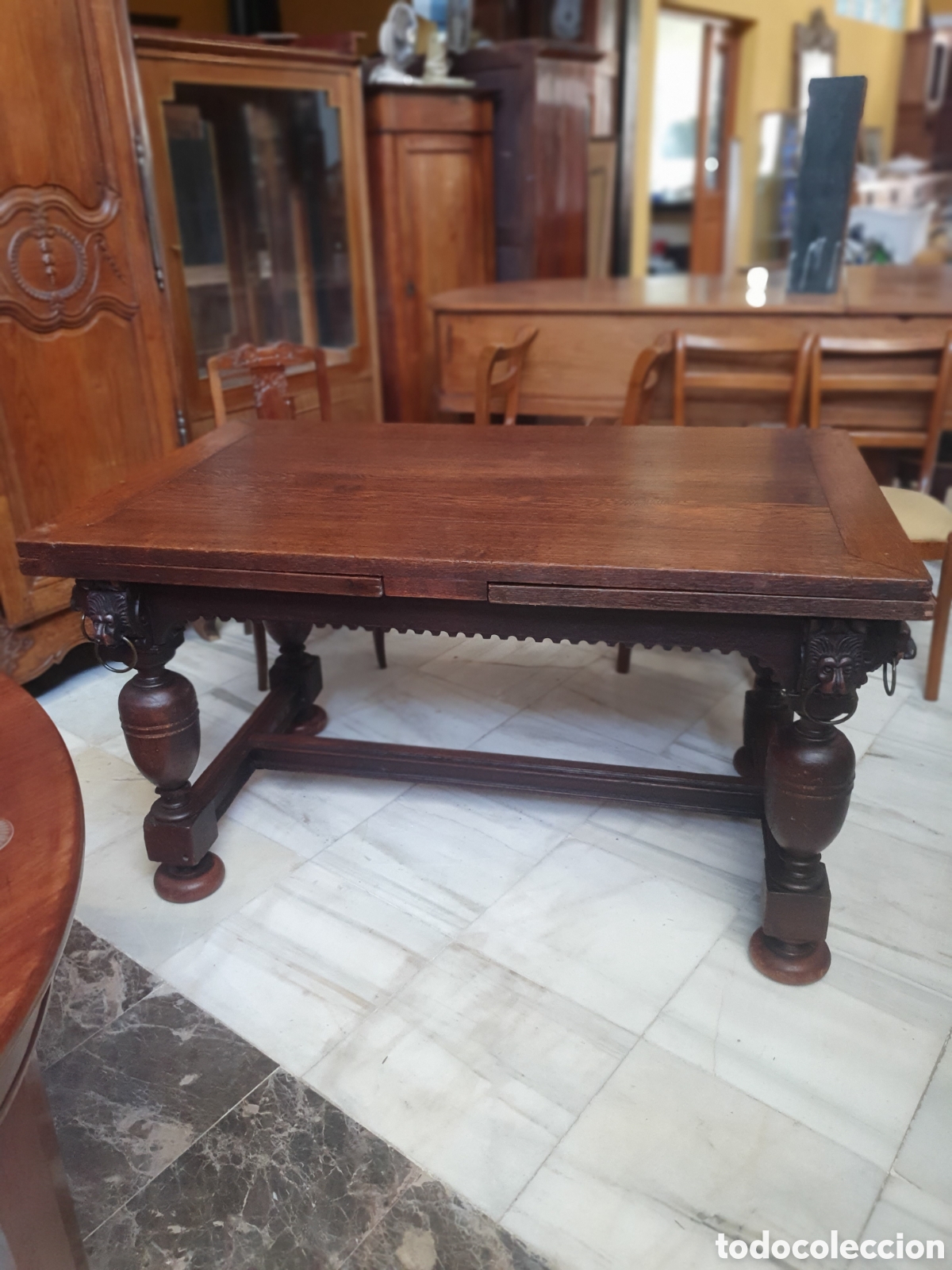 Antig&uuml;edades: Mesa del finales del 18 - Foto 1