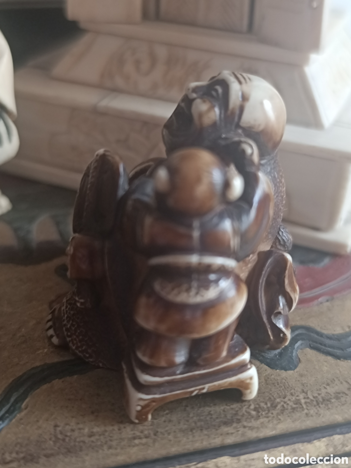 Antig&uuml;edades: Dos netsukes chinos vintage - Foto 6