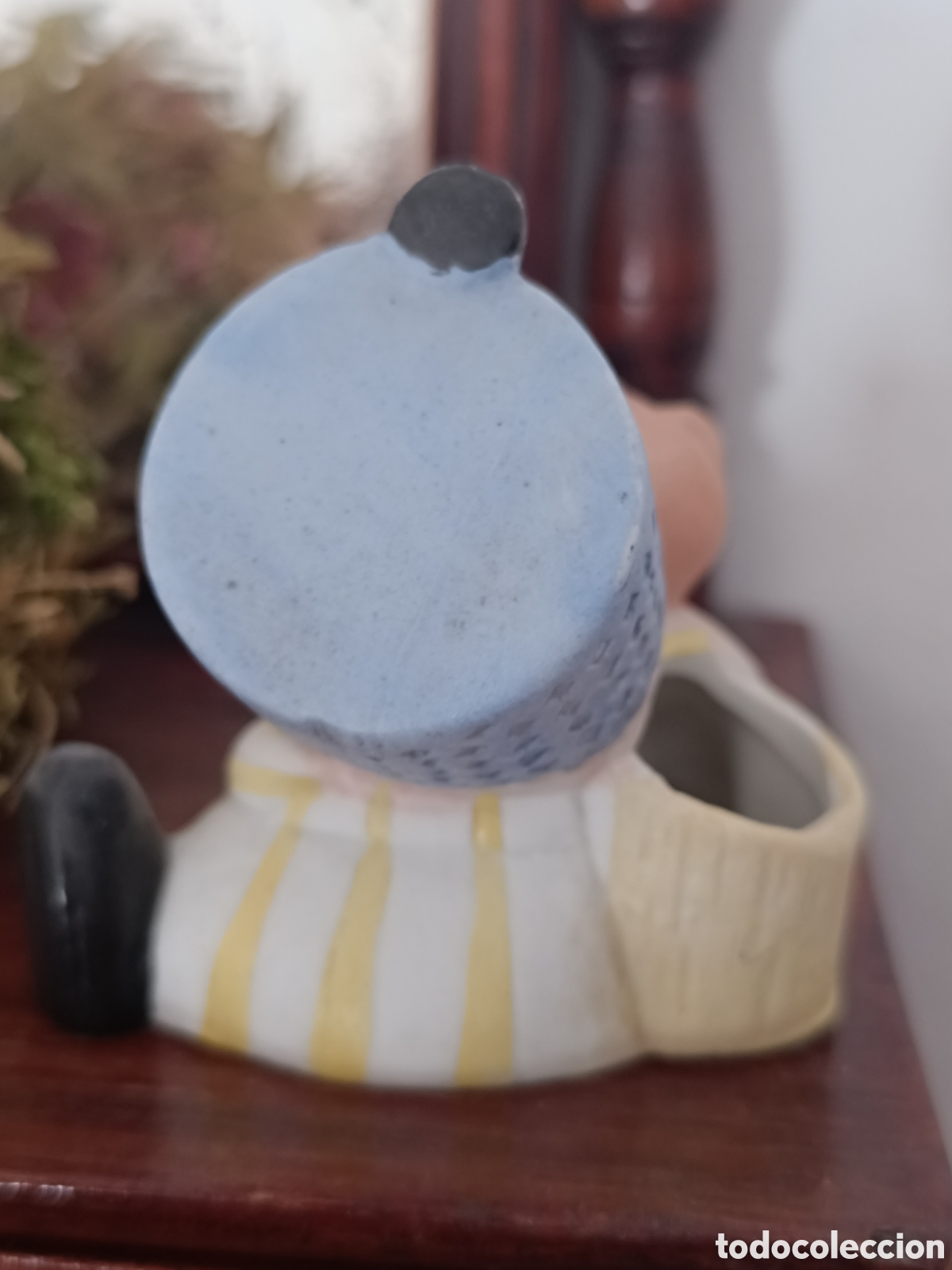 Antig&uuml;edades: Palillero antiguo biscuit - Foto 3