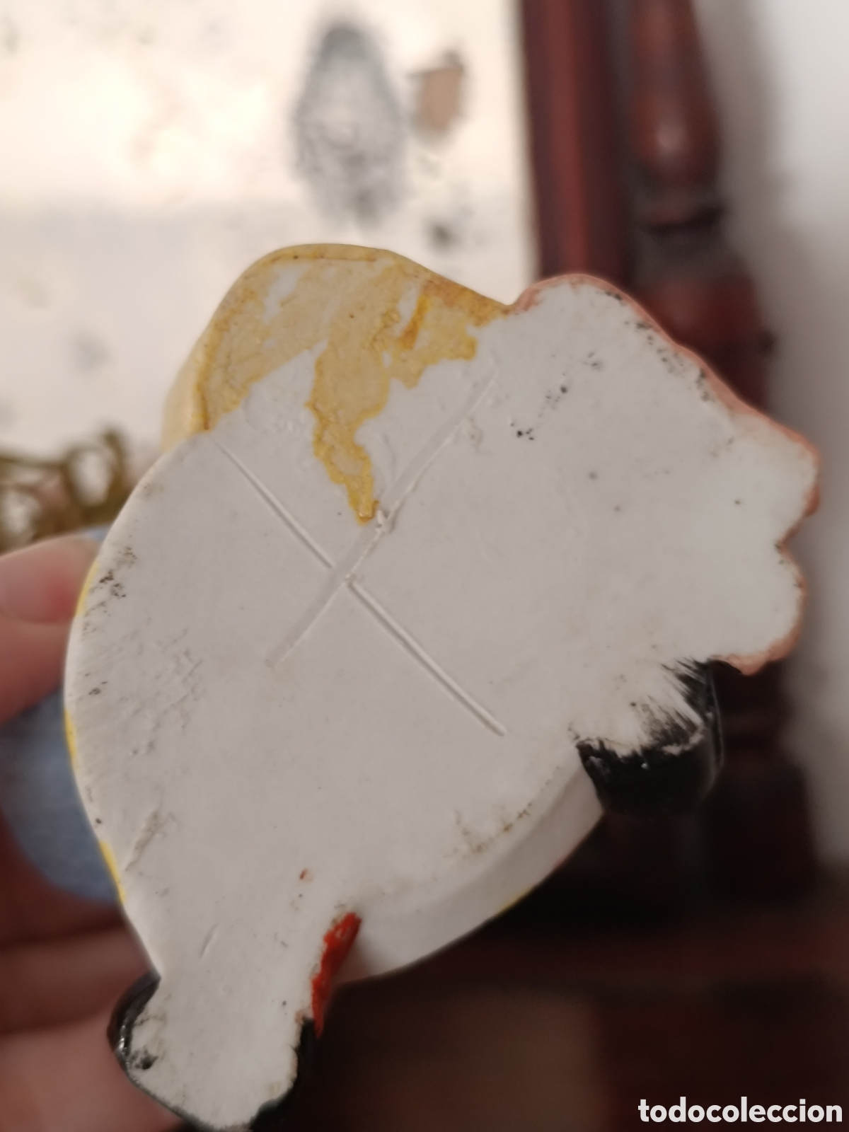 Antig&uuml;edades: Palillero antiguo biscuit - Foto 5