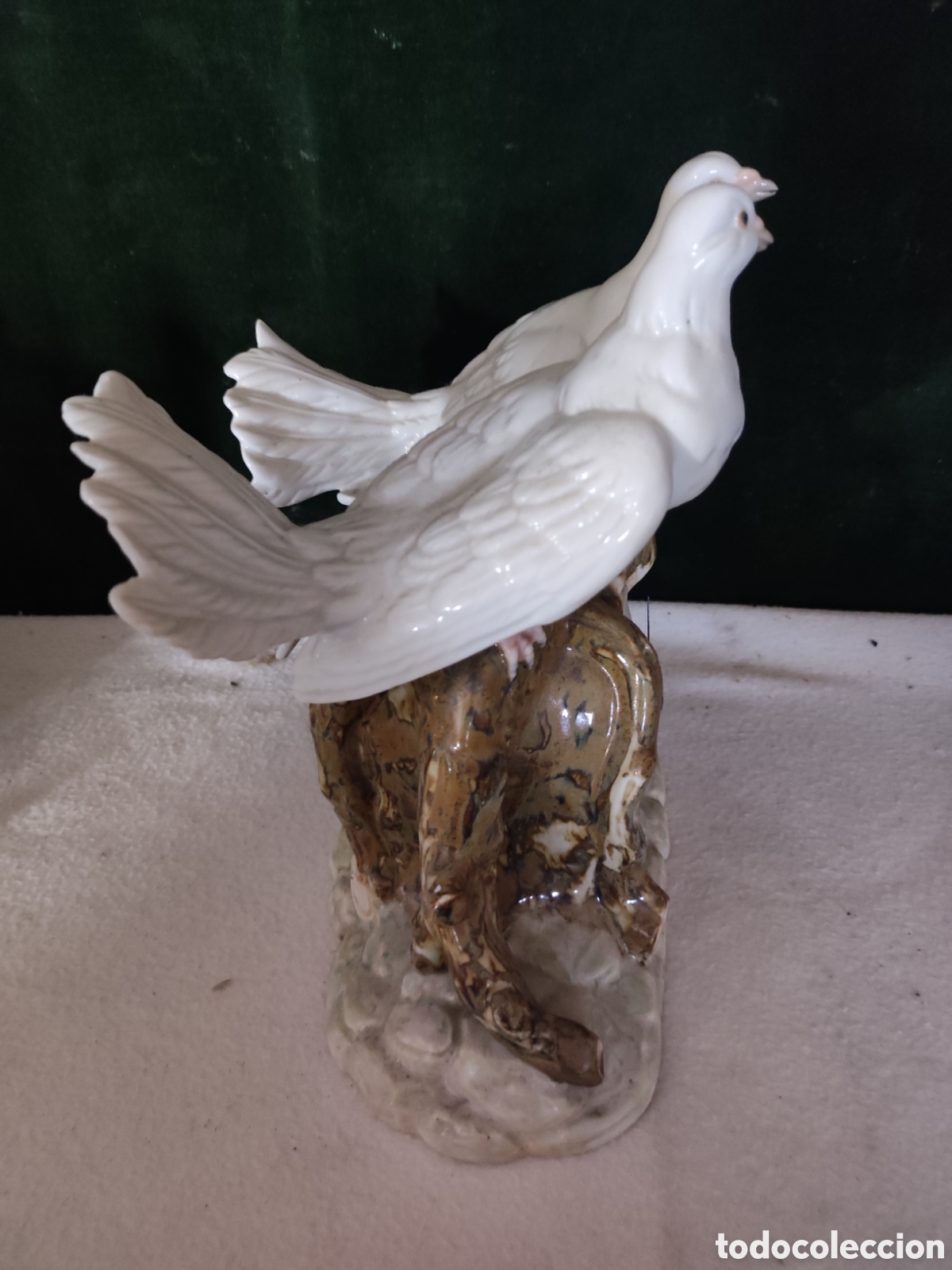 Antig&uuml;edades: Reloj de porcelana marca tengra - Foto 3