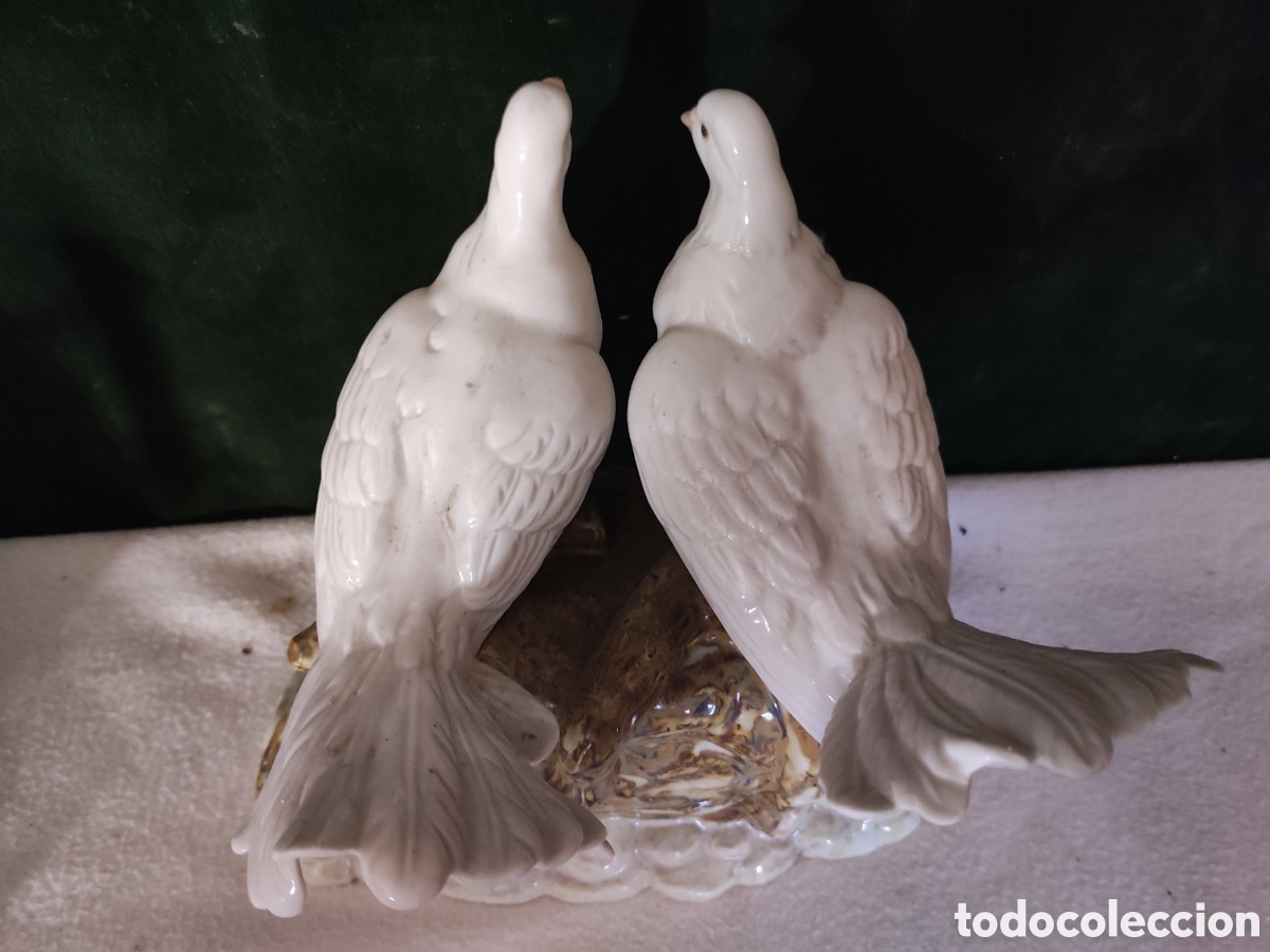 Antig&uuml;edades: Reloj de porcelana marca tengra - Foto 5