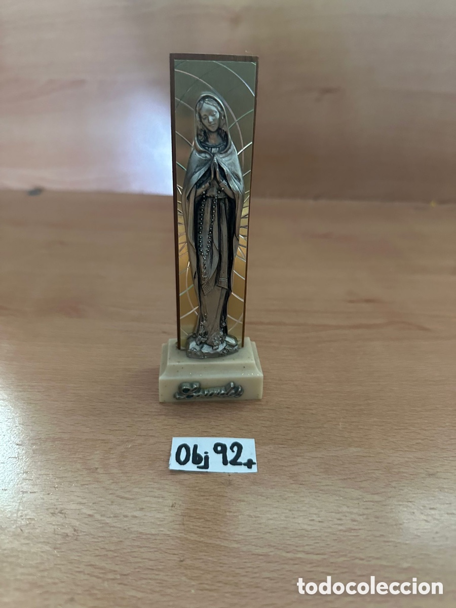 Antig&uuml;edades: Antigua figura de Lourdes - Foto 1