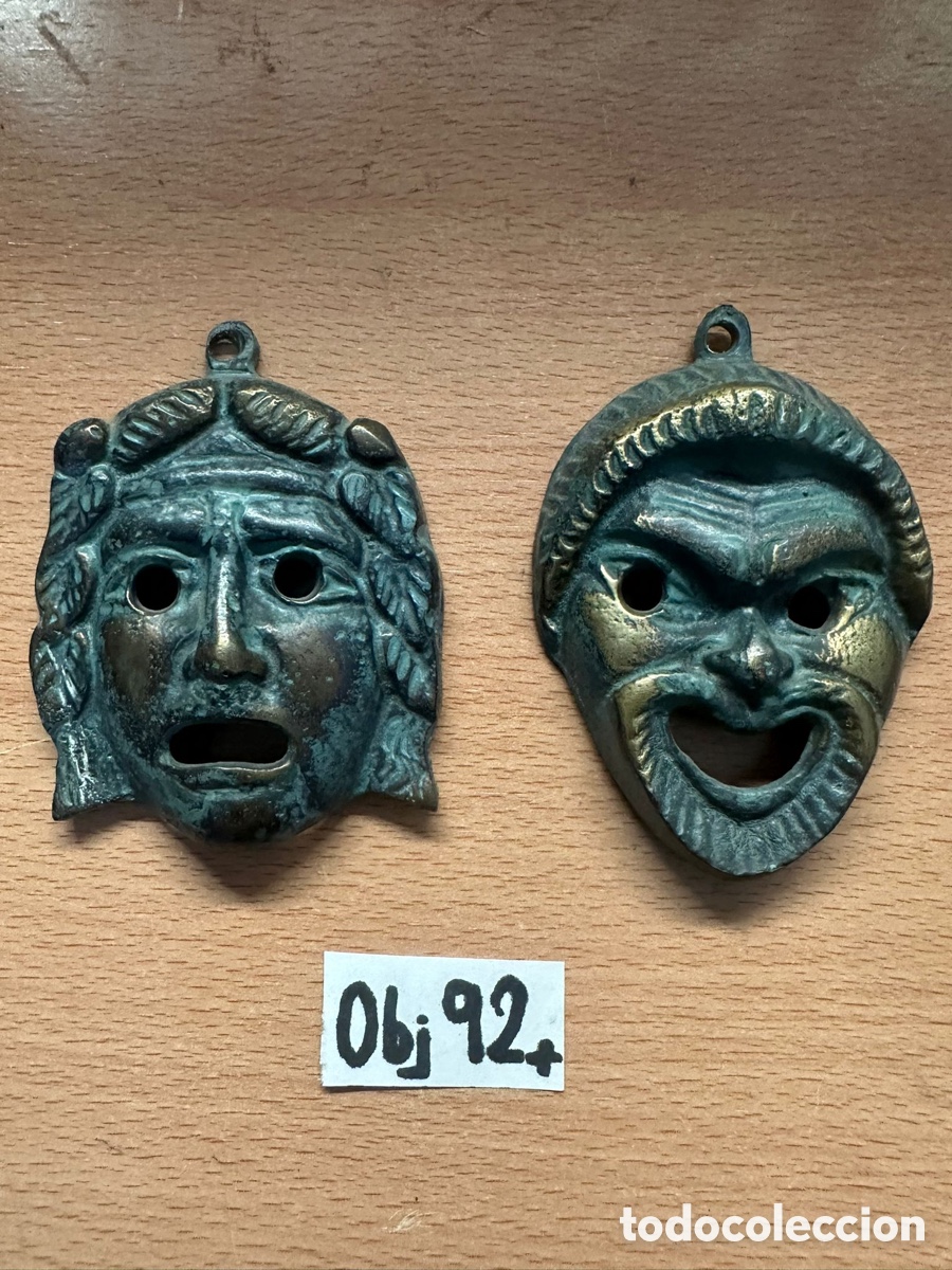 Antig&uuml;edades: Antiguas, m&aacute;scaras griegas - Foto 1