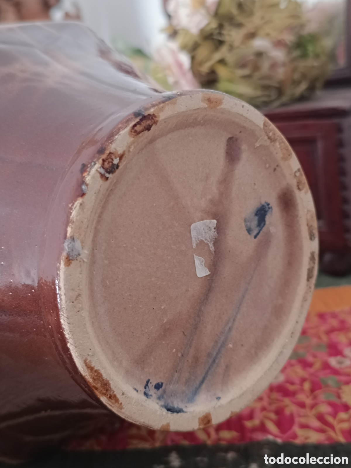 Antig&uuml;edades: Pipo cer&aacute;mica manises - Foto 6