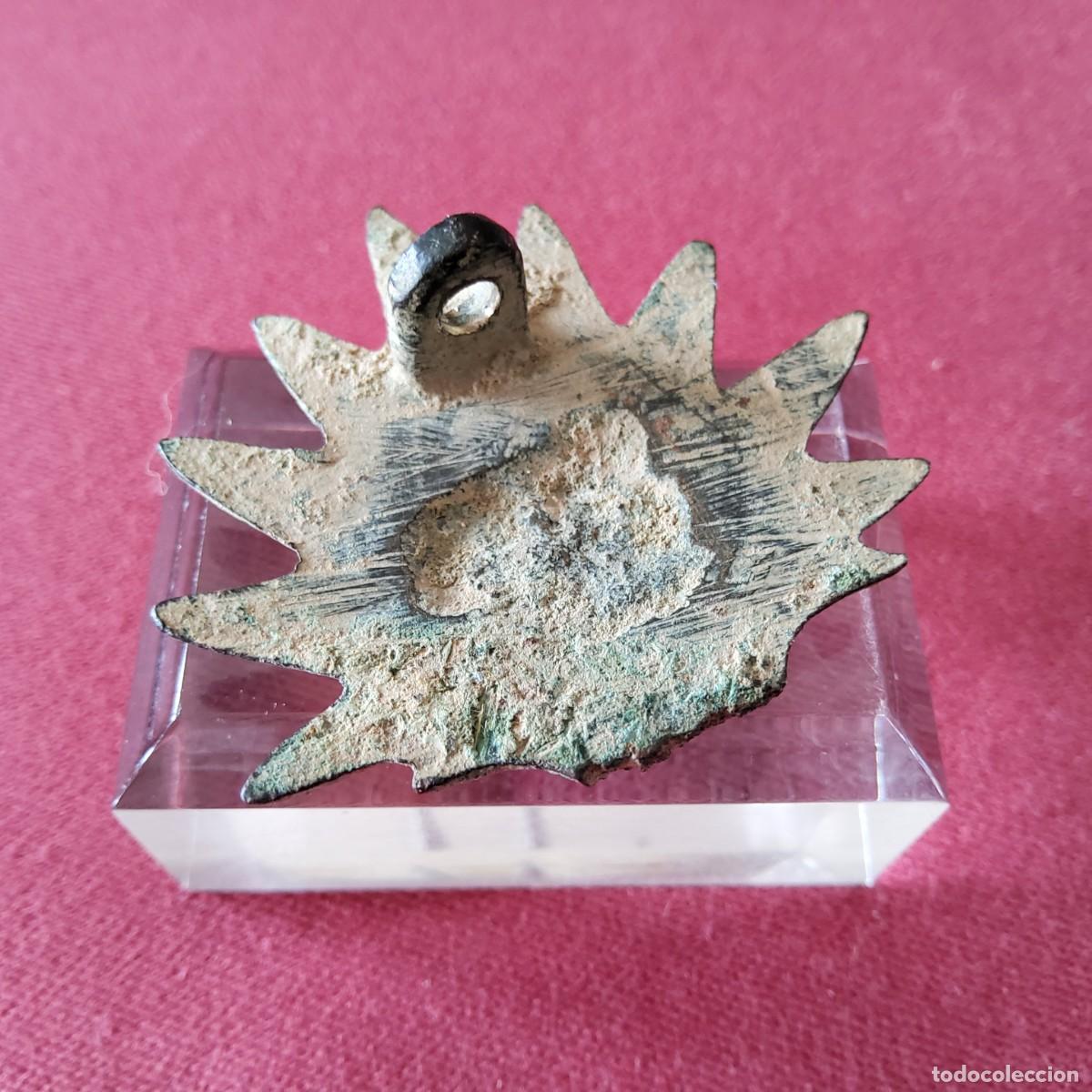 Antig&uuml;edades: ANTIGUO APLIQUE CON FORMA VEGETAL DE BRONCE - Foto 5