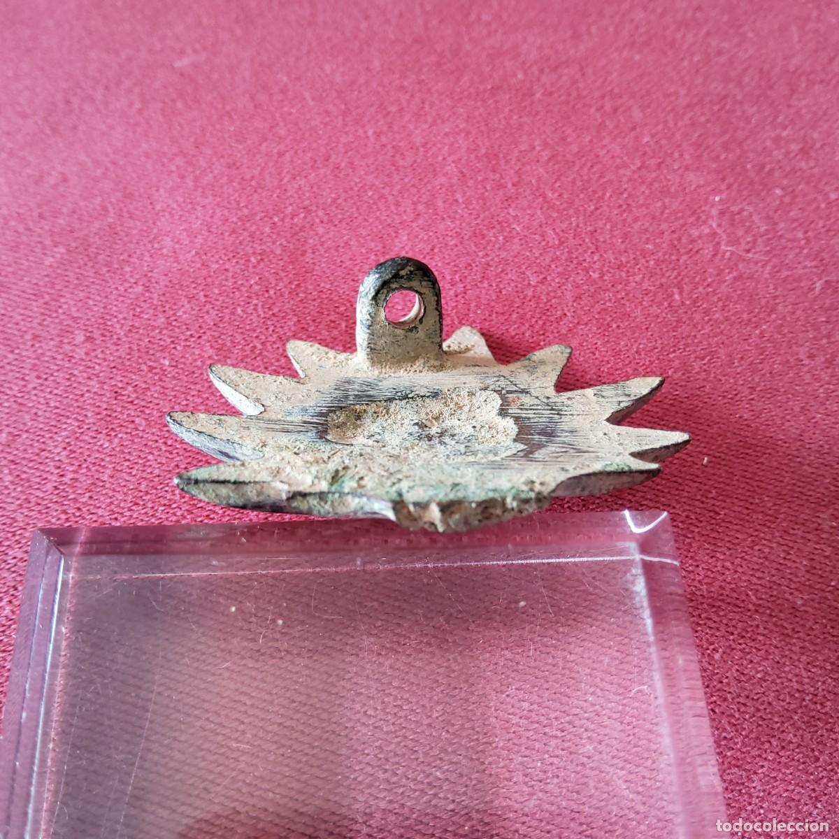 Antig&uuml;edades: ANTIGUO APLIQUE CON FORMA VEGETAL DE BRONCE - Foto 6