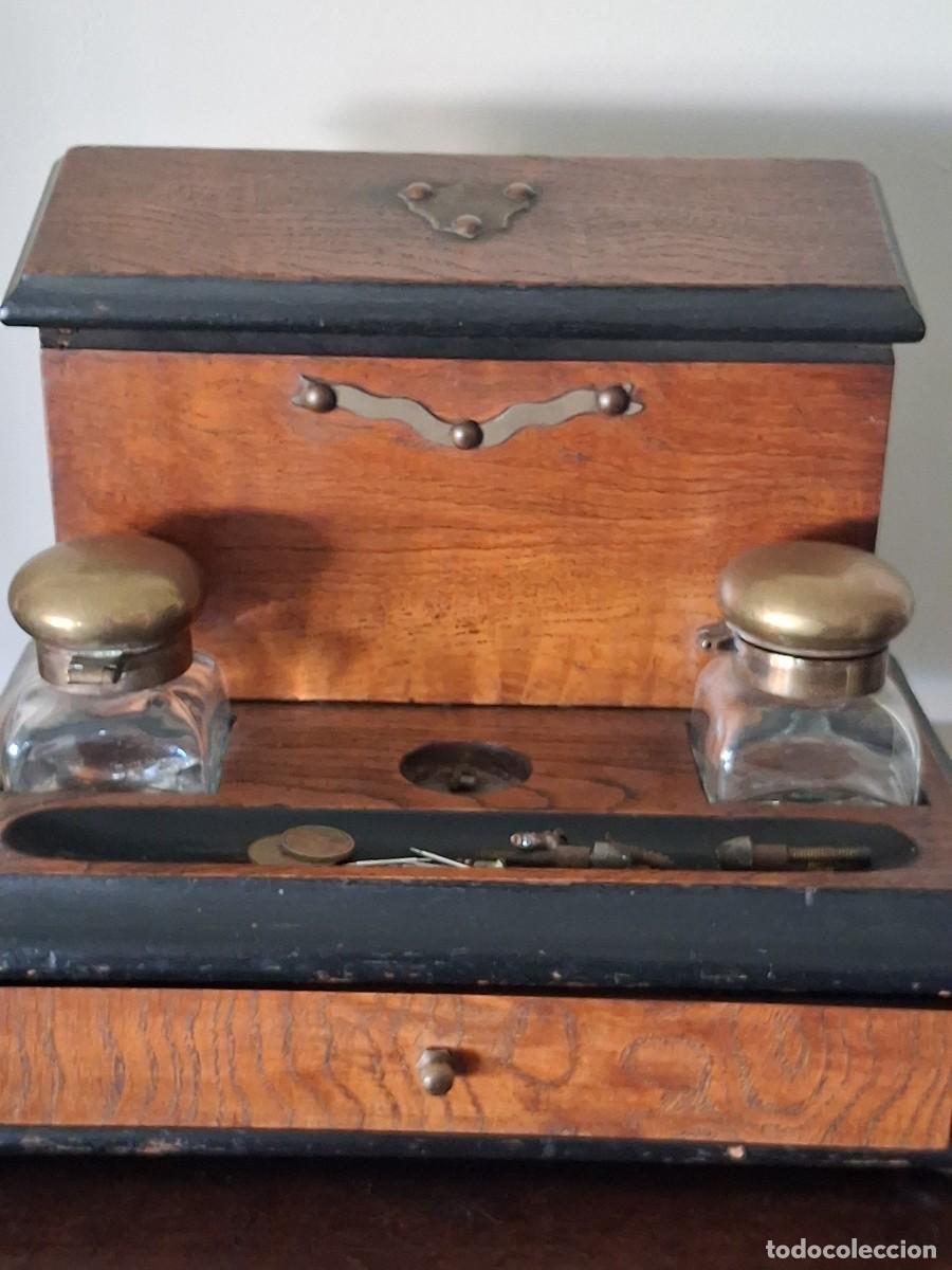 Antig&uuml;edades: Antiguo escritorio ingles - Foto 1