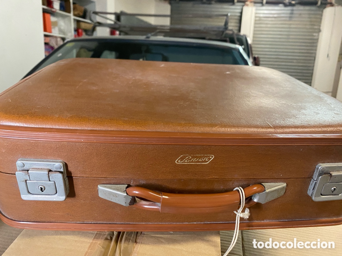Antig&uuml;edades: Maleta r&iacute;gida Sanson A&ntilde;os 70 - Foto 1