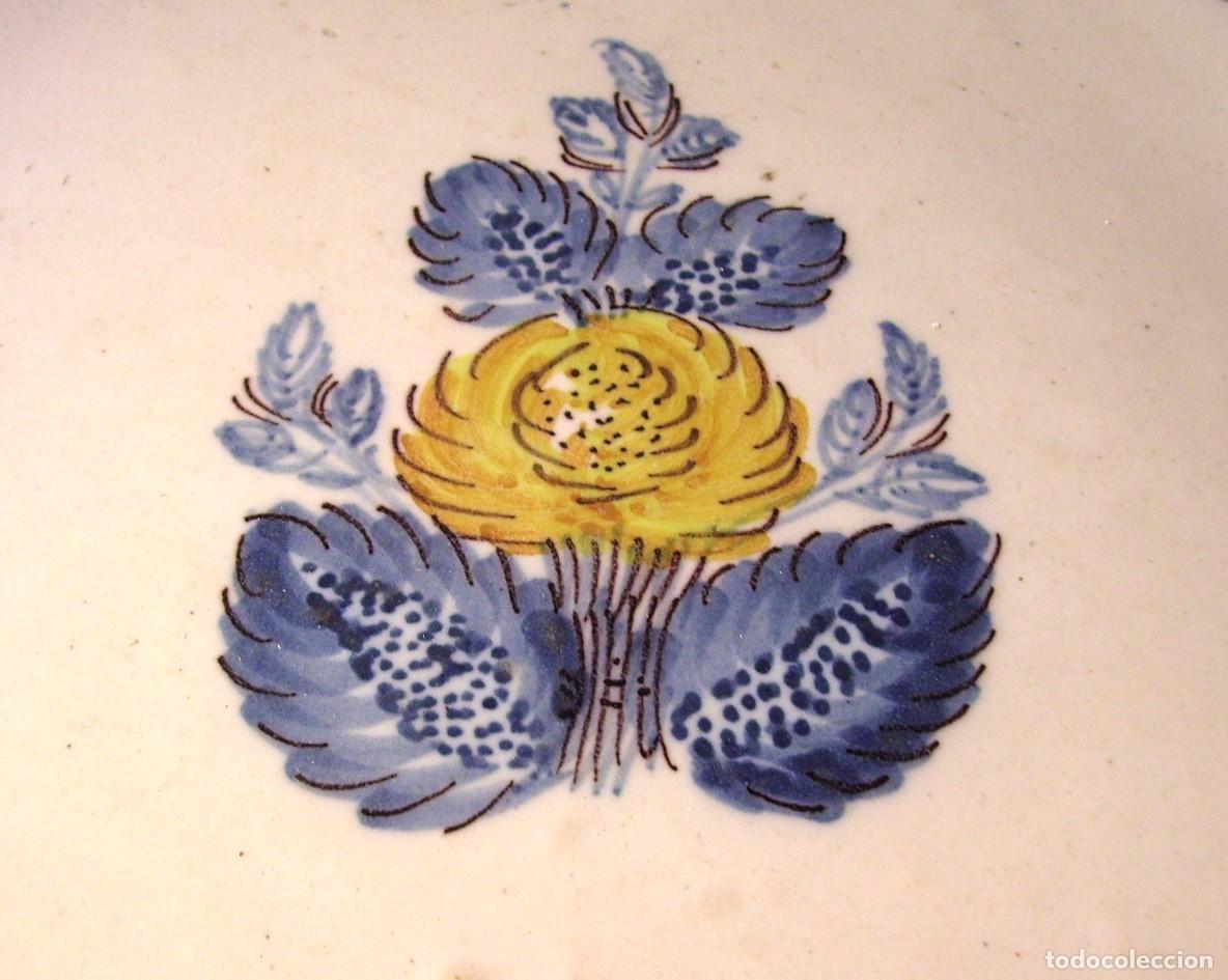 Antig&uuml;edades: ROTUNDO Y GRAN PLATO DE RIBESALBES XIX - Foto 8