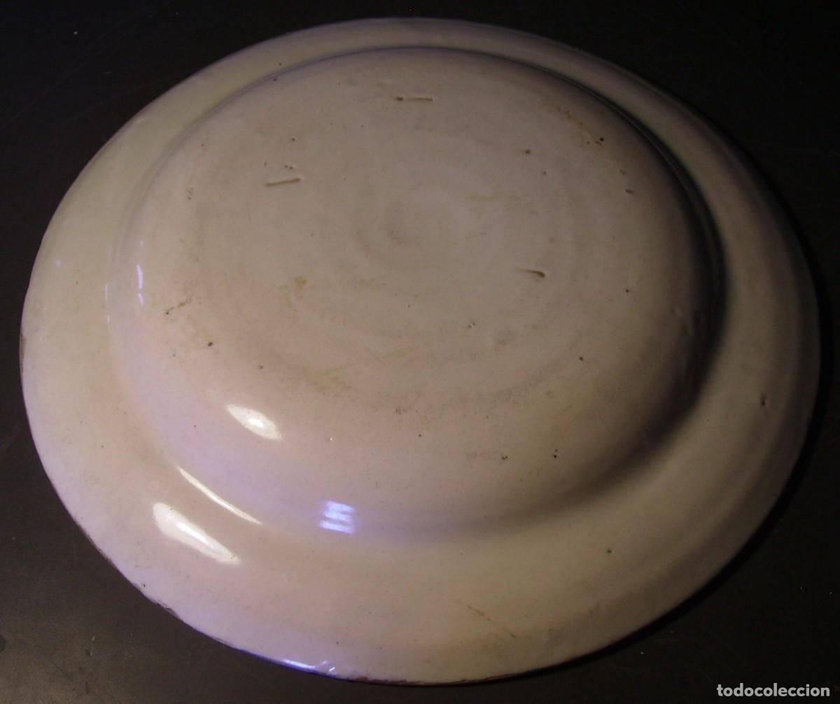 Antig&uuml;edades: ROTUNDO Y GRAN PLATO DE RIBESALBES XIX - Foto 10