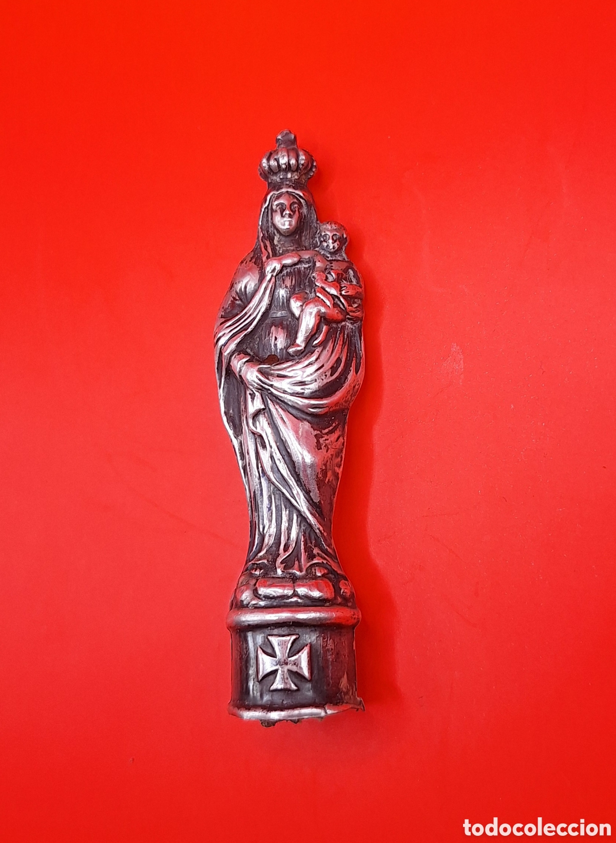 Antig&uuml;edades: Virgen del Pilar de Plata - Foto 2