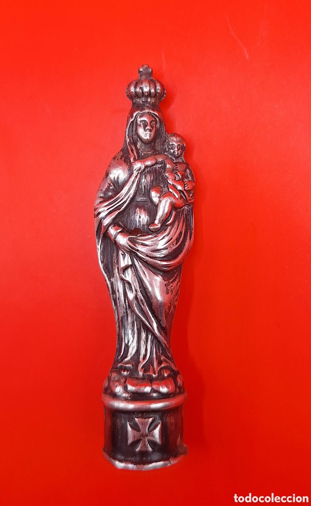 Antig&uuml;edades: Virgen del Pilar de Plata - Foto 4