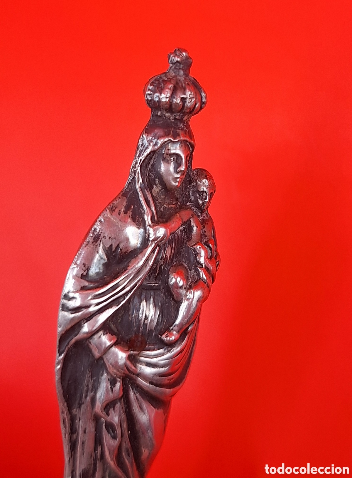 Antig&uuml;edades: Virgen del Pilar de Plata - Foto 6