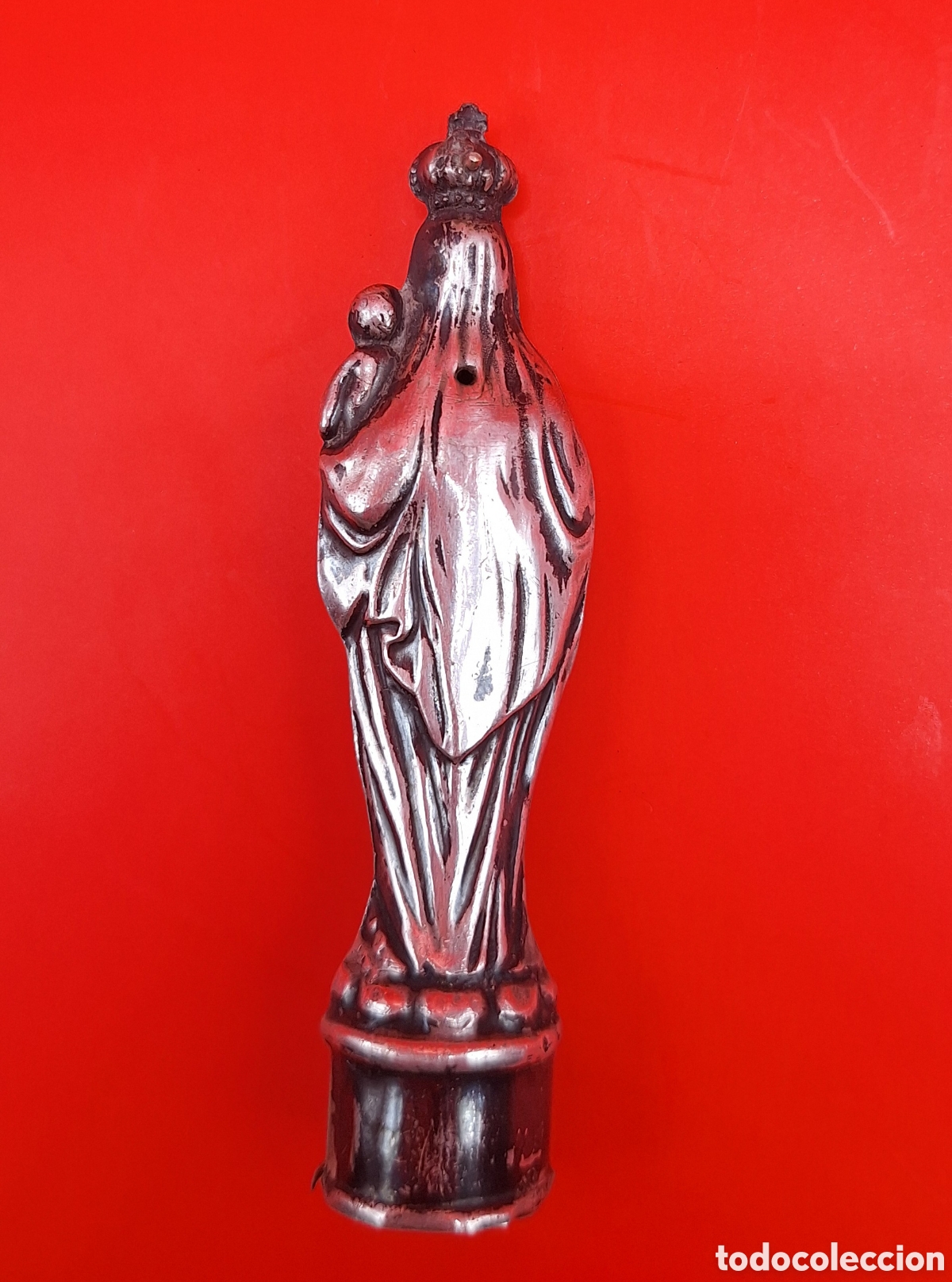 Antig&uuml;edades: Virgen del Pilar de Plata - Foto 7