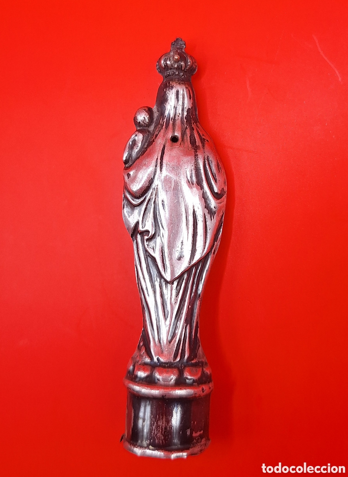 Antig&uuml;edades: Virgen del Pilar de Plata - Foto 8