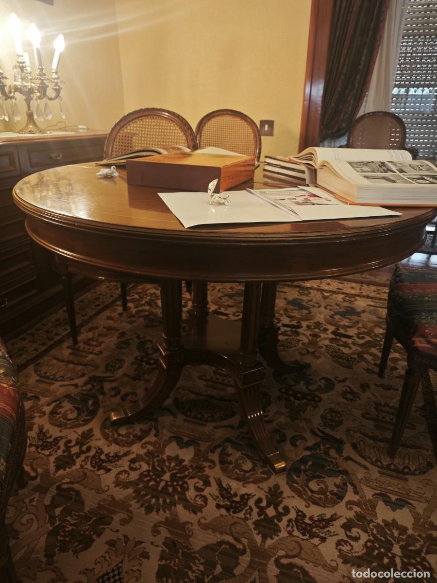 Antig&uuml;edades: Juego estilo Louis XVI impecable - Foto 9