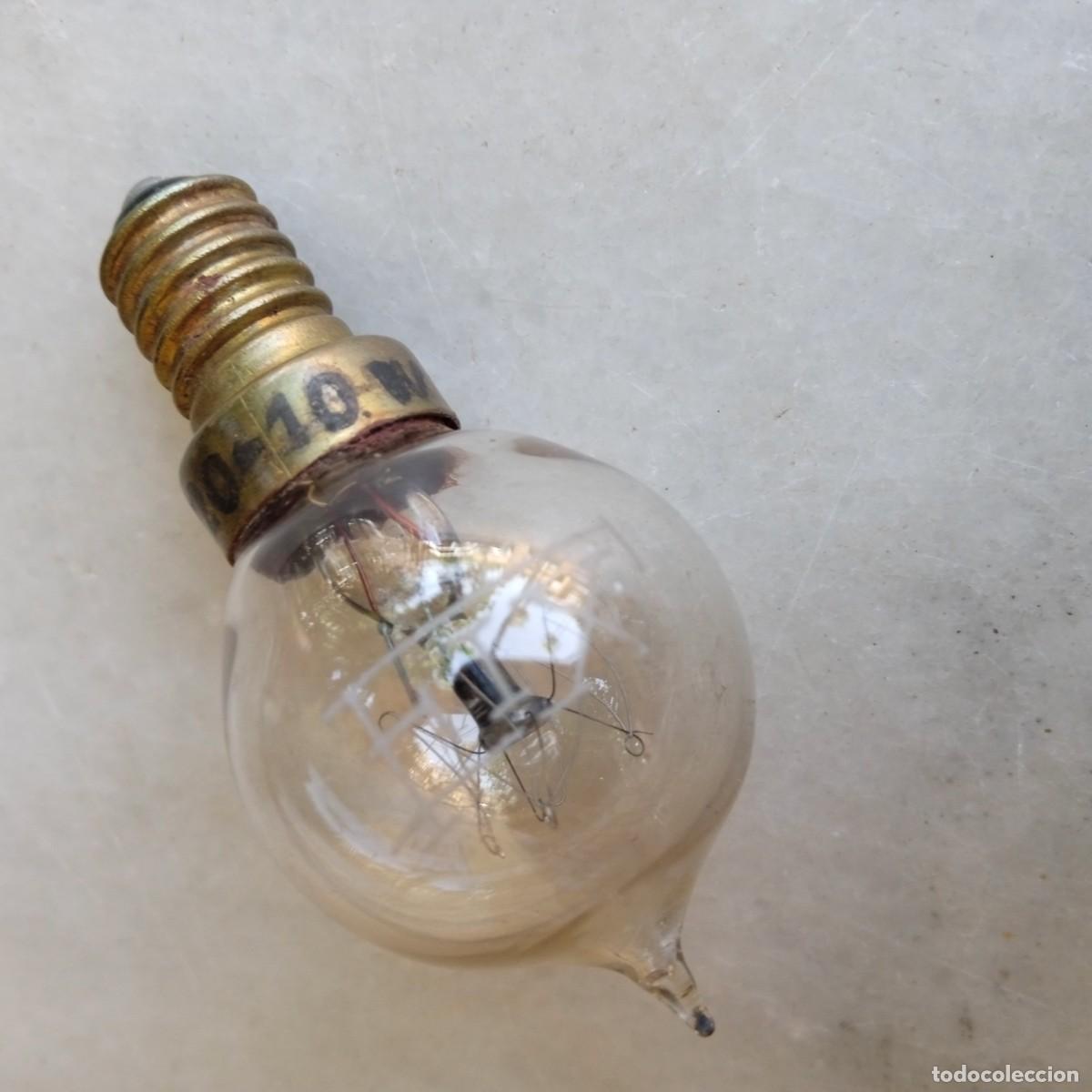 Antig&uuml;edades: Bombilla antigua FIX 10w - Foto 2