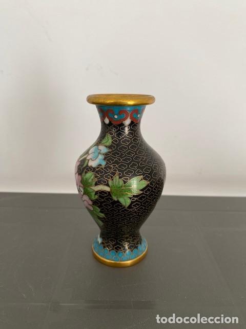 Antig&uuml;edades: JARRON CHINO DECORACION CLOISONNE - Foto 2