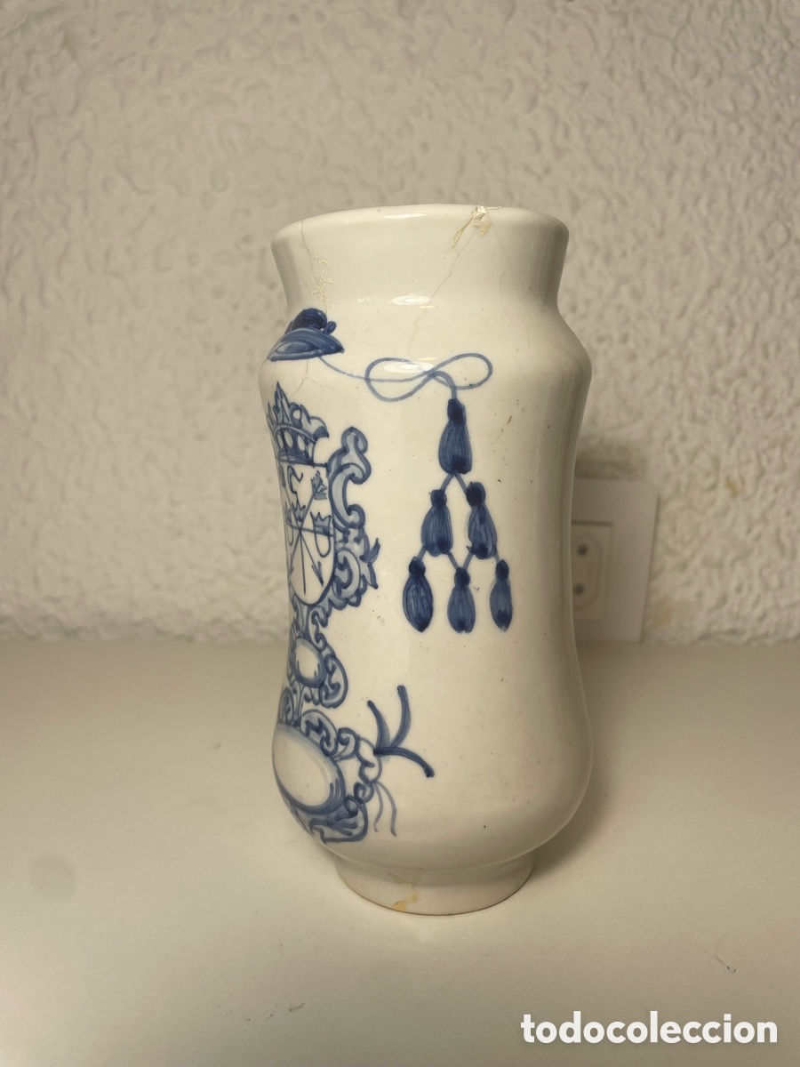 Antig&uuml;edades: Jarr&oacute;n de cer&aacute;mica de Talavera - Foto 2