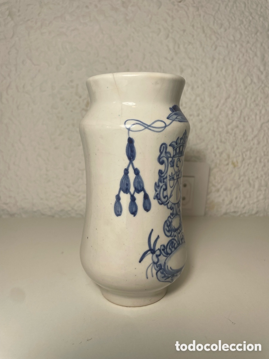 Antig&uuml;edades: Jarr&oacute;n de cer&aacute;mica de Talavera - Foto 3